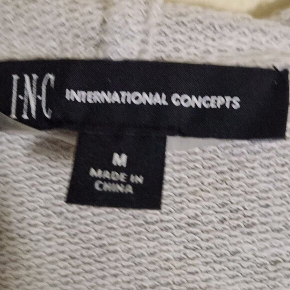 Inc International Concept Sequin Star Hoodie Size M - Picture 7 of 8